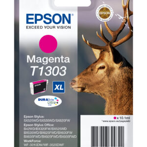 Tinta original epson t1303 magenta c13t13034012 10.1ml