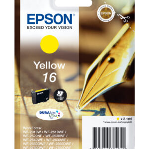 Tinta original epson t1624 amarillo c13t16244012 3.1ml