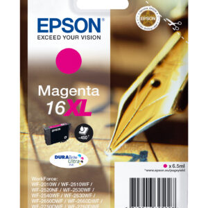 Tinta original epson t1633 xl magenta c13t16334012 6.5ml