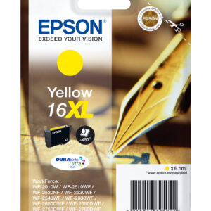 Tinta original epson t1634 xl amarillo c13t16344012 6.5ml