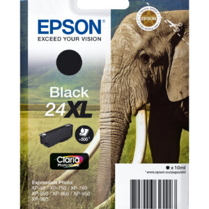 Tinta original epson t2431 xl negro c13t24314012 10ml