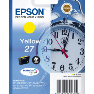 Tinta original epson t2704 amarillo c13t27044012 3.6ml