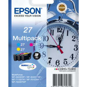 Tinta original epson t2705 multipack 3 colores c13t27054012