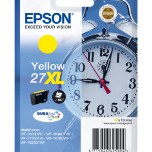 Tinta original epson t2714 xl amarillo c13t27144022 10.4ml - con alarma