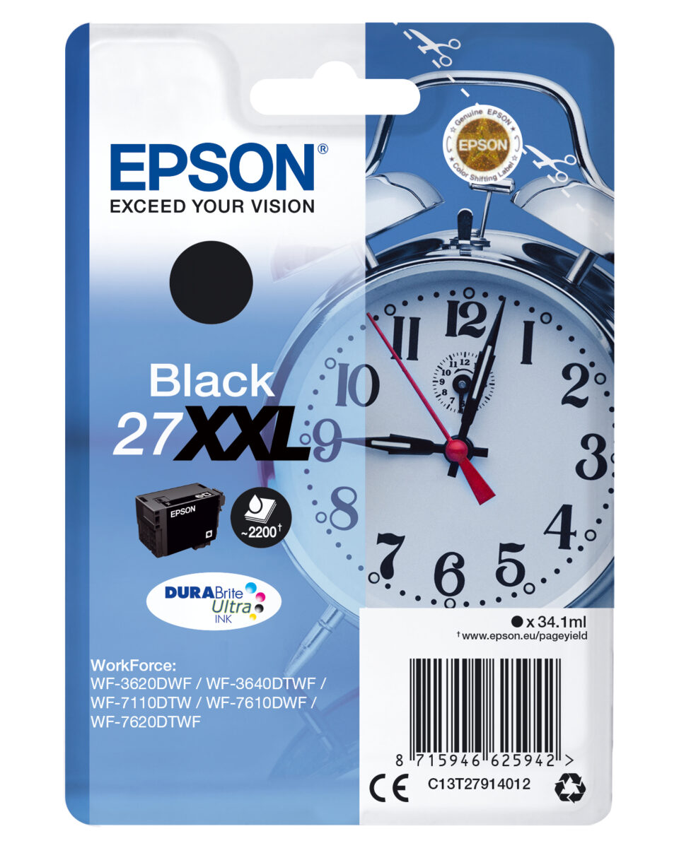 Tinta original epson t2991 xxl negro c13t27914012 34.1ml