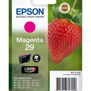 Tinta original epson t2983 magenta c13t29834012 3.2ml