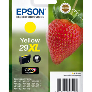 Tinta original epson t2994 xl amarillo c13t29944012 6.4ml