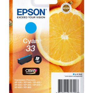 Tinta original epson t3342 magenta c13t33424012 4.5ml