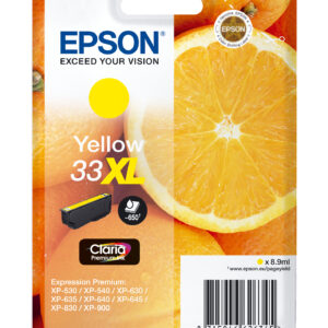 Tinta original epson t3364 xl amarillo c13t33644012 8.9ml