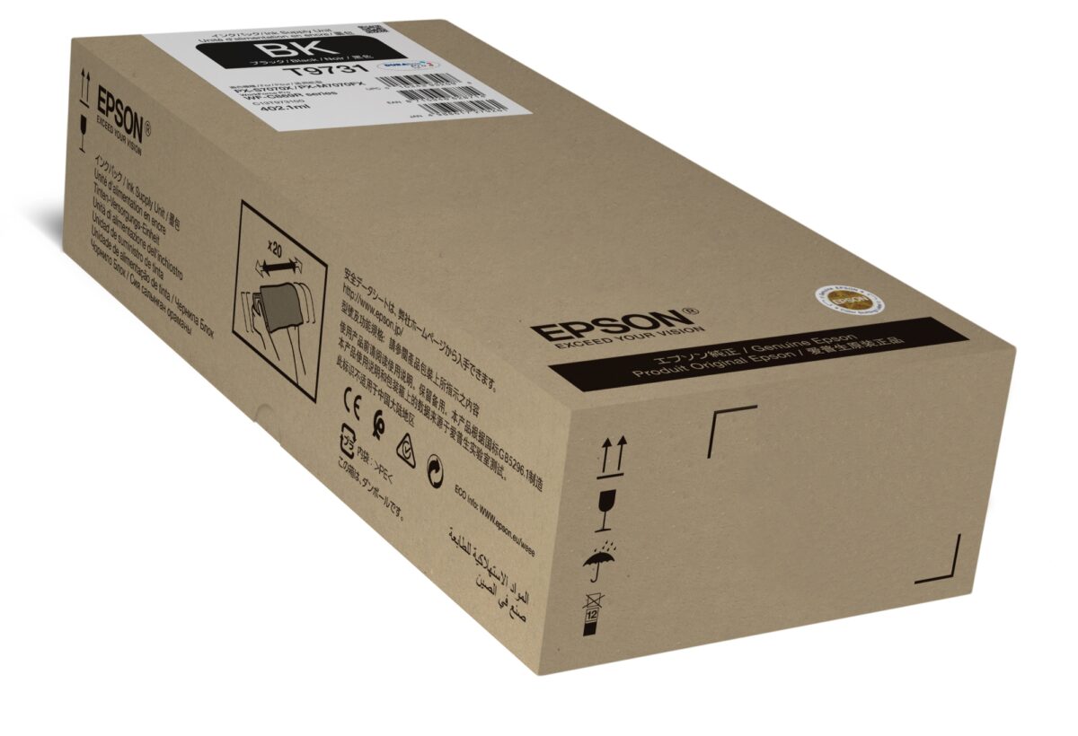 Tinta original epson t9731 xl negro c13t973100 22.500 páginas