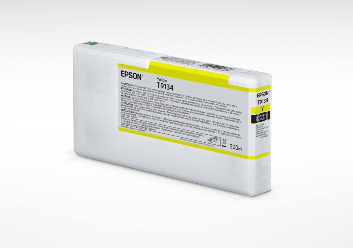 Tinta original epson t9134 amarillo c13t913400 200ml