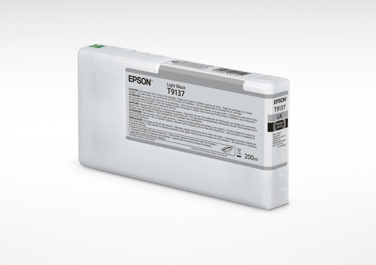 Tinta original epson t9137 negro claro c13t913700 200ml