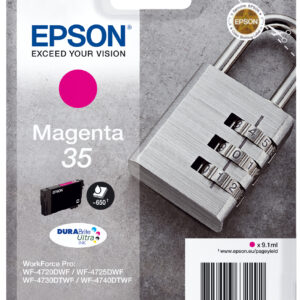 Tinta original epson t3583 magenta c13t35834010 9.1ml