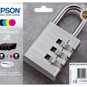 Tinta original epson t3586 multipack 4 colores c13t35864010