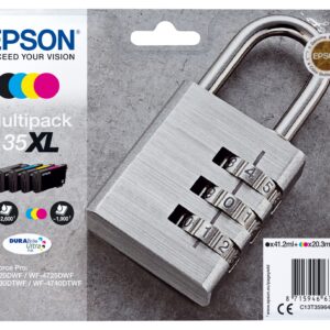 Tinta original epson t3596 xl multipack 4 colores c13t35964010