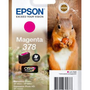 Tinta original epson t3783 magenta c13t37824010 4.1ml