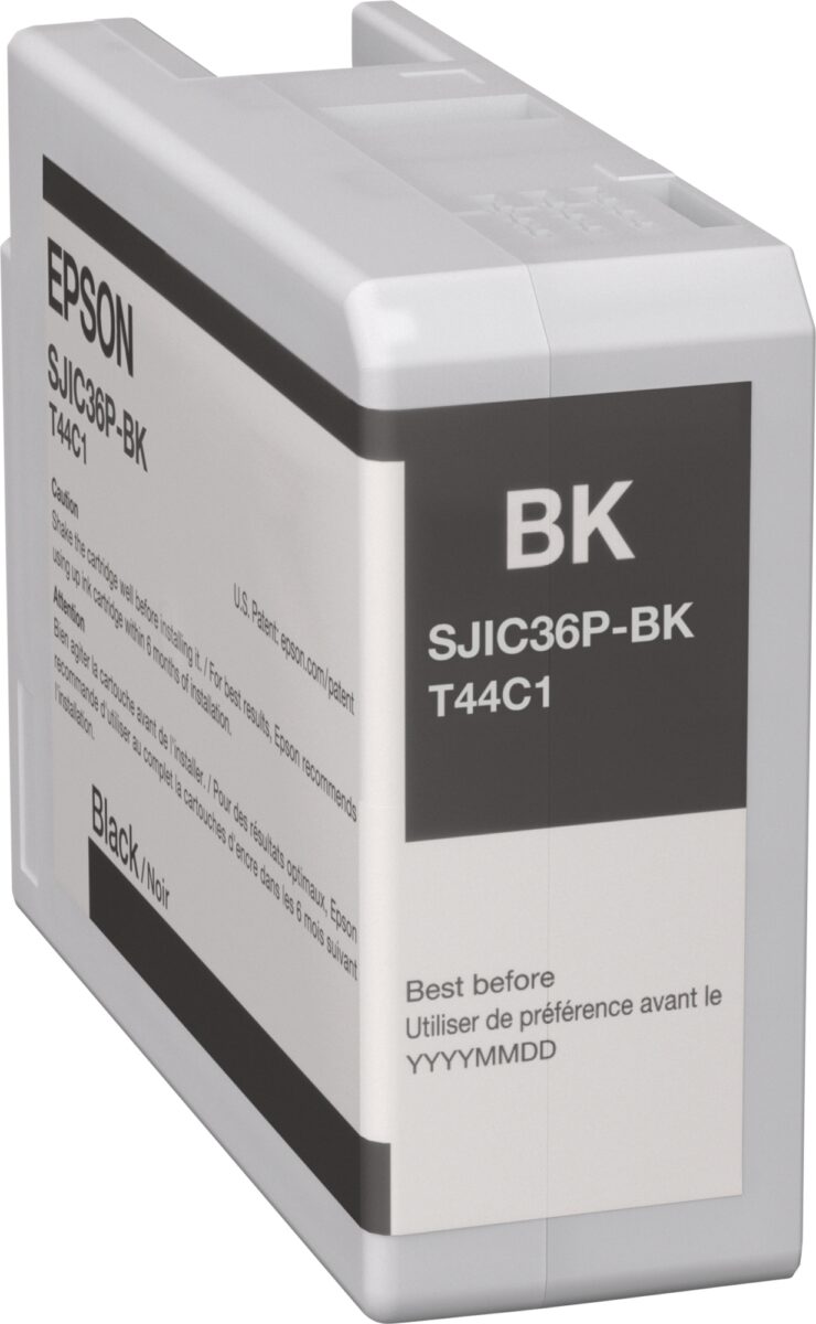 Tinta original epson sjic36p(k) negro c13t44c140 80ml