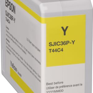 Tinta original epson sjic36p(y) amarillo c13t44c440 80ml