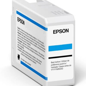 Tinta original epson t47a2 cian c13t47a200 50ml