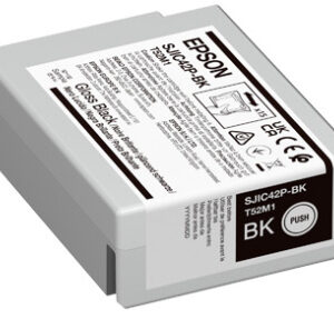 Tinta original epson sjic42p-bk negro c13t52m140 50ml