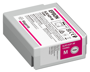 Tinta original epson sjic42p-m magenta c13t52m340 50ml