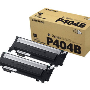 Pack 2 tóner originales samsung clt-p404b negro 1.500 páginas