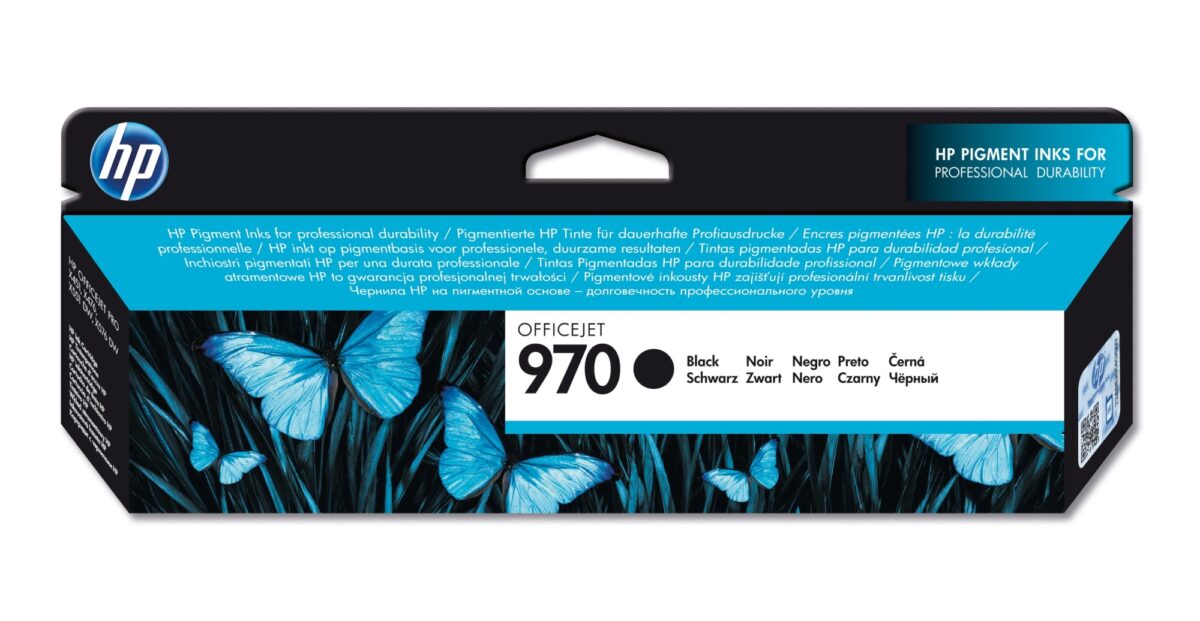 Tinta original hp n970 negro cn621ae 56.5ml