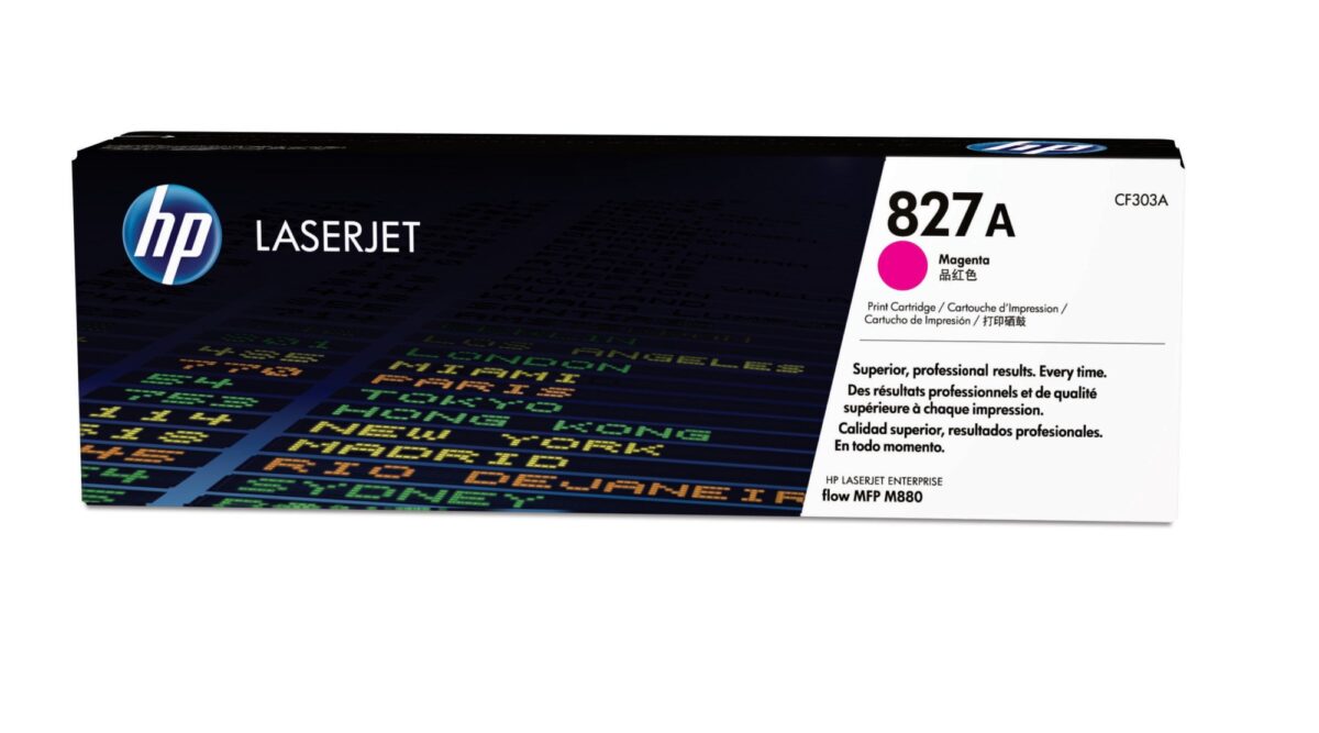 Tóner original hp cf303a magenta 827a 32.000 páginas