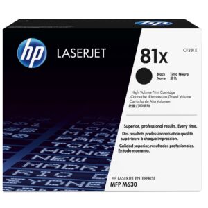 Tóner original hp cf281x negro 81x 25.000 páginas