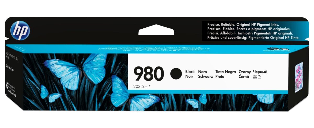Tinta original hp n980 negro d8j10a 203,5ml