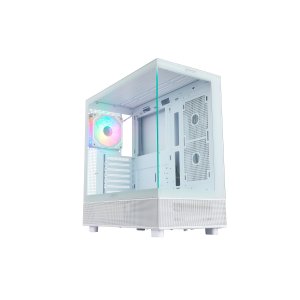 Caja atx abysm danube sava h400 white 2x3.5" 1x2.5" usb-c gpu max 410mm