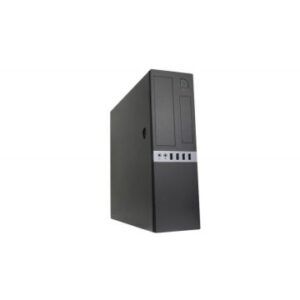 Caja microatx slim t450  coolbox cajcoot450s-bz negra con fuente 300 tbz integrada