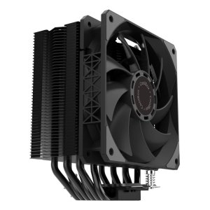 Ventilador para cpu coolbox deep vortex h6 120mm tdp 240w 6xheatpipes alt. 154mm negro