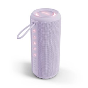 Altavoz bluetooth portable energy sistem ocean sunset violeta 25w tws rgb ipx6 reproducción 14h