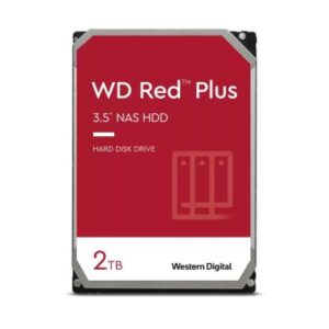 Disco duro 2tb western digital red plus sata6g (nas hard drive) wd20efpx
