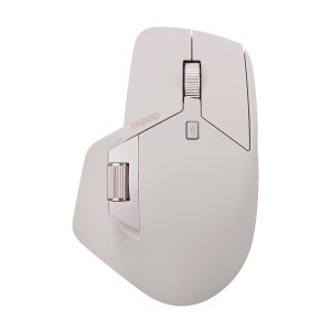 Mouse rapoo wireless y bluetooth mt760l 2.4g ghz bt 4.0 10 botones 4000 ppp carga inalambrica