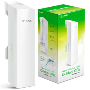 Punto de acceso wifi tp-link cpe510 alta potencia exterior 300mb 5ghz antena 13dbi poe pasivo sistem
