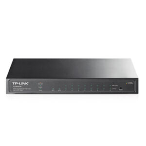 Switch semigestionable tp-link tl-sg2210p 10p 8x1gb poe+ 62w 2x1gb sfp app metalico rack negro