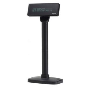 Visor tpv para cliente 40 caracteres (20 columnas x 2 lineas) color negro