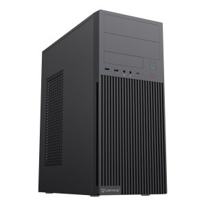 Caja atx unykach aero c360 cristal gpu max 310mm cpu max 145mm f.a 500w negro