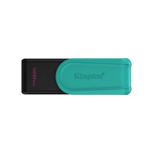 Memoria usb 128gb kingston dtxs/128 usb3.2gen 1 datatraveler exodia s (black/black)