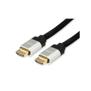 Cable hdmi equip hdmi 2.1 3m high speed 48gbps 8k/60hz 4k/120hz mallado 119382