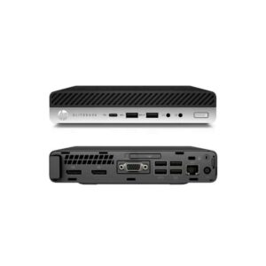 Ordenador Reacondicionado MINI HP Elitedesk 400 g3 / i5-7th / 8Gb / 256Gb NVME / Win 10 Pro / Grado A / Sin VGA / Sin cable trébol