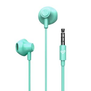 Auricular intrauditivo energy sistem easypods jack 3.5 microfono integrado color turquesa