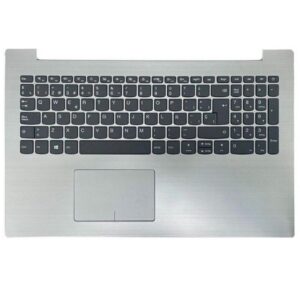 Top case + Teclado compatible para portátil LENOVO 320-15IKB Plata