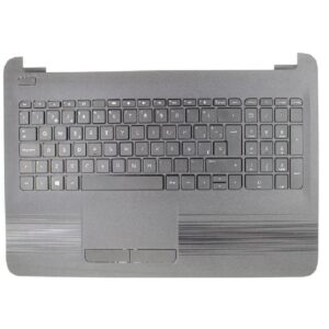 Top case + Teclado compatible para portátil HP 15-AY / 15-BA Negro