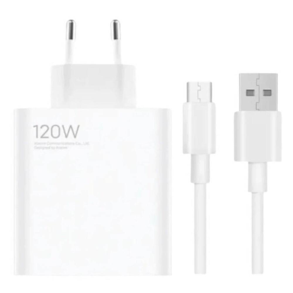 Cargador de red original Xiaomi Type-C + cable / 120w / Blanco / BHR9462EU - BHR6034EU