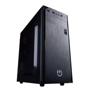 Caja Semitorre ATX Hiditec KLYP CHA010018 / Usb 3.0 / 2x Usb 2.0 / Negra