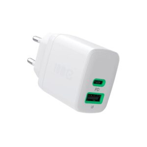 Cargador de red Usb + Type-C / 30W / Blanco / CHARB-GC-30AC-W / Greencell