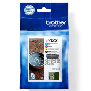 Tinta Original Brother Multipack LC422 (Bk/c/m/y)
